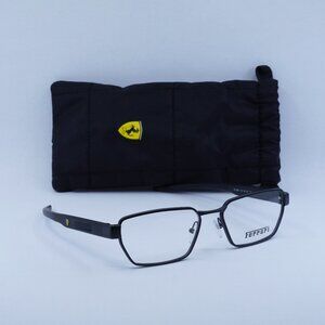 Final Price! Ferrari Scuderia FZ7008 101 Matte Black Eyeglasses